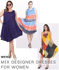 Wholesale Women Sleeveless maxi dresses - Lot of 10 Mix colour Wholesale lot