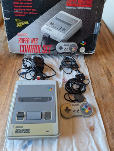 Super nintendo snes console - super,