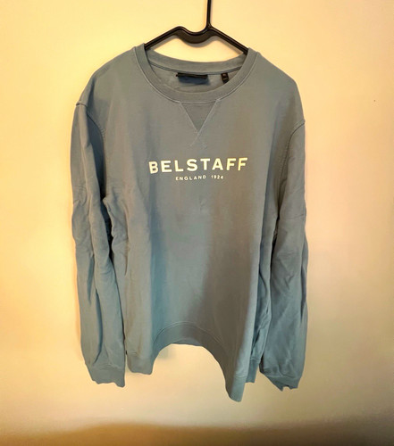 Belstaff men blue crew - belstaff,