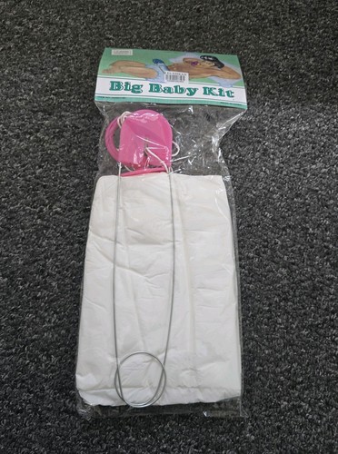 Big baby nappy pink pin - baby,
