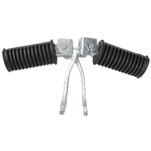 Ribbed rubber motorcycle foot - ribbed,