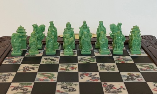 Vintage chinese chess set - chess, in