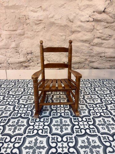 Wooden child rocking chair - rocking,
