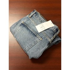 ZARA Blue Distressed Straight