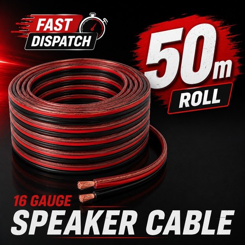 Gauge speaker cable 50m - speaker,