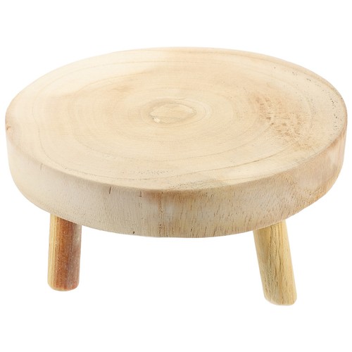 Wooden plant riser stool floor - riser,