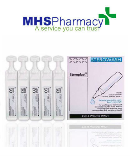 20ml sterile saline eyewash - 20ml,