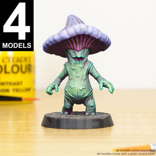Mushroom folk set - ||, fantasy