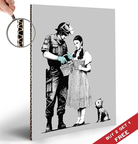 Banksy wizard dorothy a4 - oz,