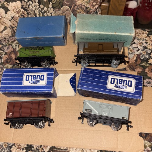 Hornby dublo boxed wagons - dublo,