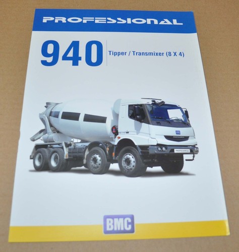 Bmc 940 tipper mixer truck - bmc,