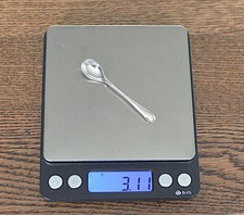 Sterling Silver Mustard Spoon
