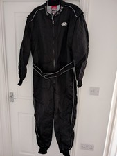 Black MIR CIK Level 2 Kart Karting Racing Suit - Size 58 - EXCELLENT WORN TWICE