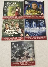 Daily Mail DVD’s Promo x5  Arabian knights Secret Garden Merlin journey to 
