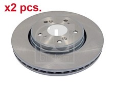 X2 PCS FRONT BRAKE DISC ROTOS
