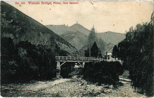 New zealand waitohi bridge - pc,