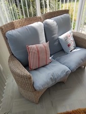 Wicker / Cane 2 seater Settee