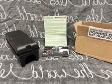 Roshield Easy Set Rat Snap Trap & External Garden Box - Green Pet Safe Control