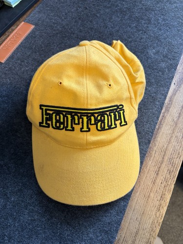 1996 ferrari baseball cap - baseball,