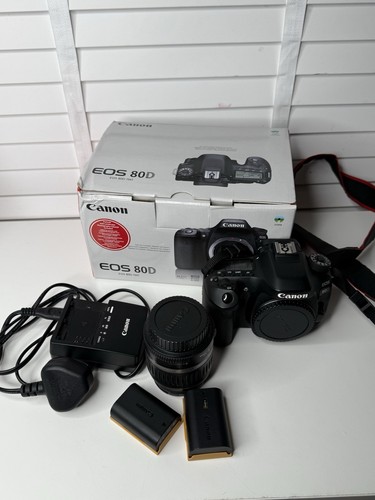 Canon eos 80d dslr - 80d, +