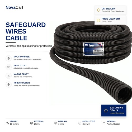Cable conduit 10m - conduit,