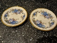 ROYAL ALBERT MOONLIGHT ROSE PIN DISH X 2