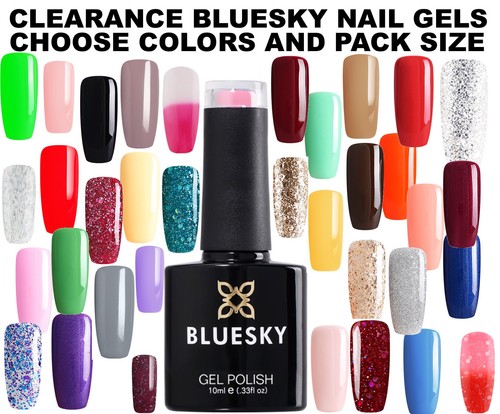 Bluesky nail gel polish - nail,
