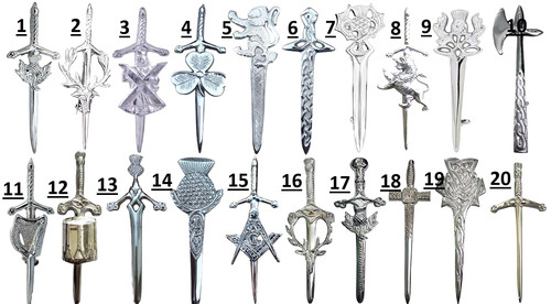 Scottish kilt pins various - pins,