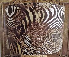 Animal Print Lampshade Shabby