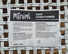 Miniml waterproof clear bottle