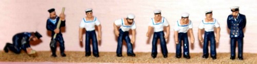 Sailors f198p painted - f198p, oo