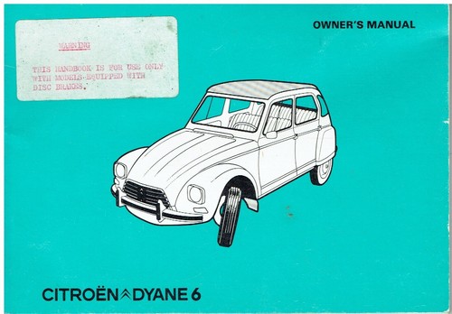 Citroen dyane saloon orig - dyane, 6