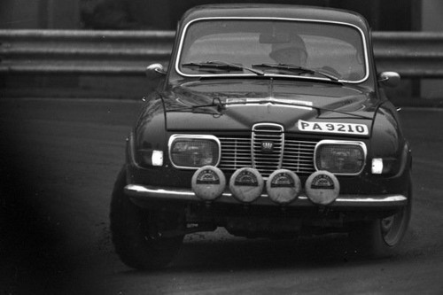 Saab 1968 rally car - saab,