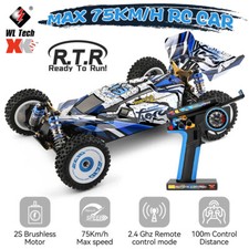 WLtoys 124017 RC Cars, 1/12 High Speed Remote Car 2.4GHz 75km/h Off-Road Car RTR