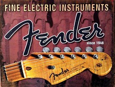 Fender Guitar, Retro metal