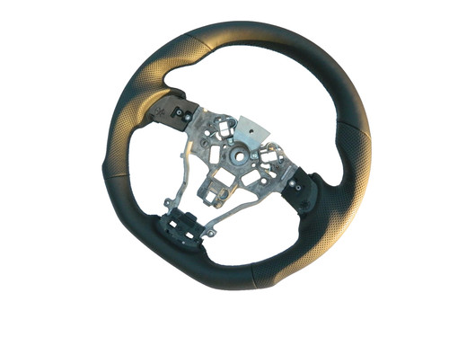 Alcantara steering wheel - alcantara, bl