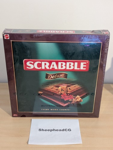 Scrabble deluxe board game - game, by