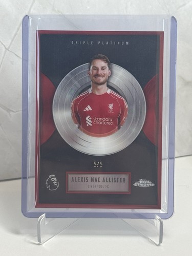Topps chrome liverpool triple - liverpool,