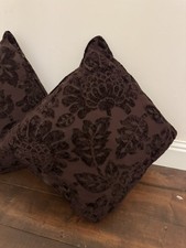 Pair Cushions Sofa DFS 