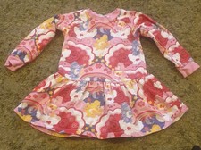 Cath Kidston Care Bears Long Sleeved Dress Age 2-3 Years