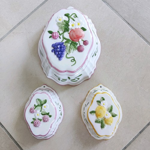 Set vintage ceramic jelly - ceramic,