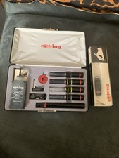 ROTRING  VARIANT  Art. 1199  set in metal clam case + new variant 0.8 pen 