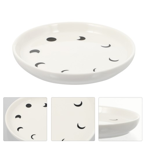 Moon pattern fruit plate - moon,