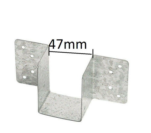 Galvanised 47mm mini - galvanised,