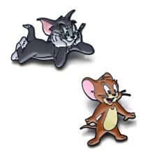 Tom and Jerry Pin Badges Set