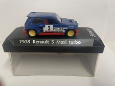 Solido Renault 5 Maxi Turbo Rally Car  1:43 Scale Diecast Model . Mint n Cased