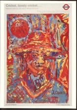 Modern Postcard: Cricket