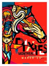2013 THE PIXIES CONCERT POSTER