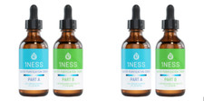 2pk 1ness Water Treatment Drops - Glass Bottles - 2oz Kit (HCLKit)