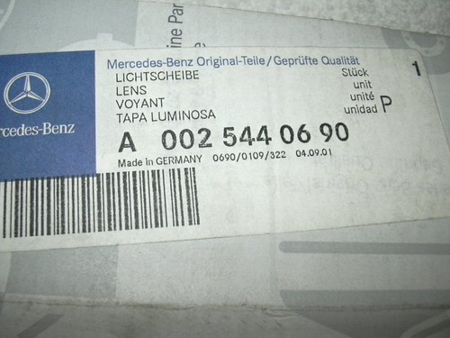 Genuine mercedes rear light - rear,